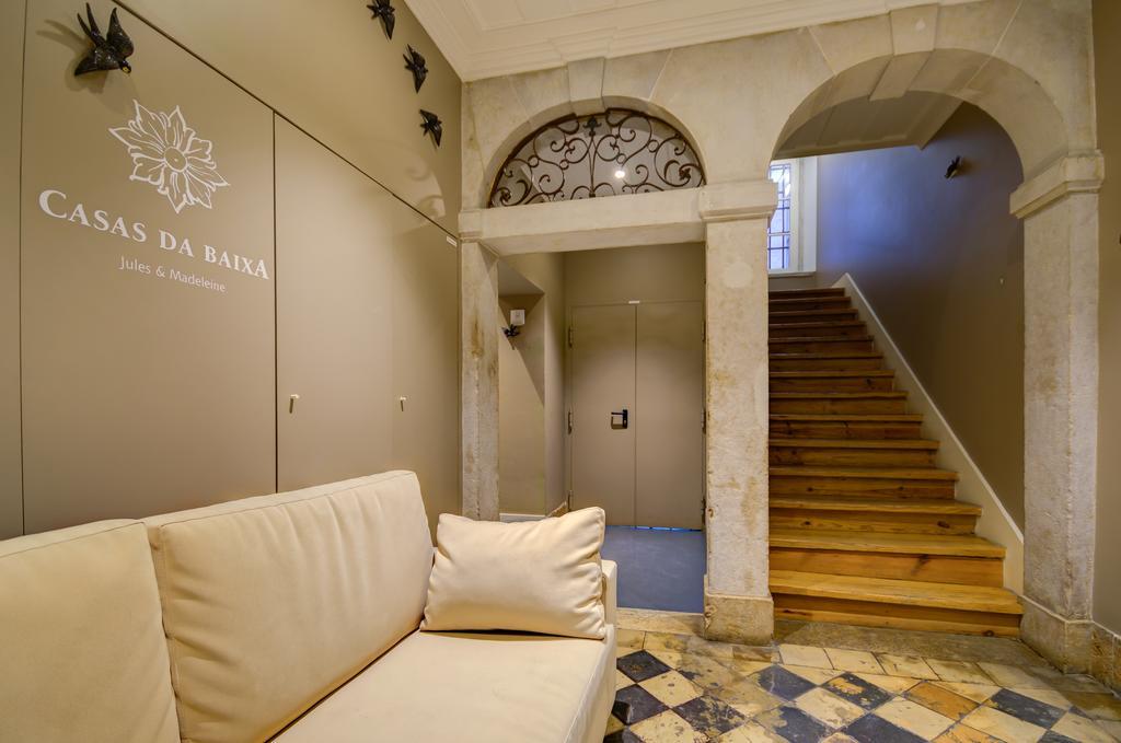 Appartamento Casas Da Baixa - Jules & Madeleine Lisbona Esterno foto